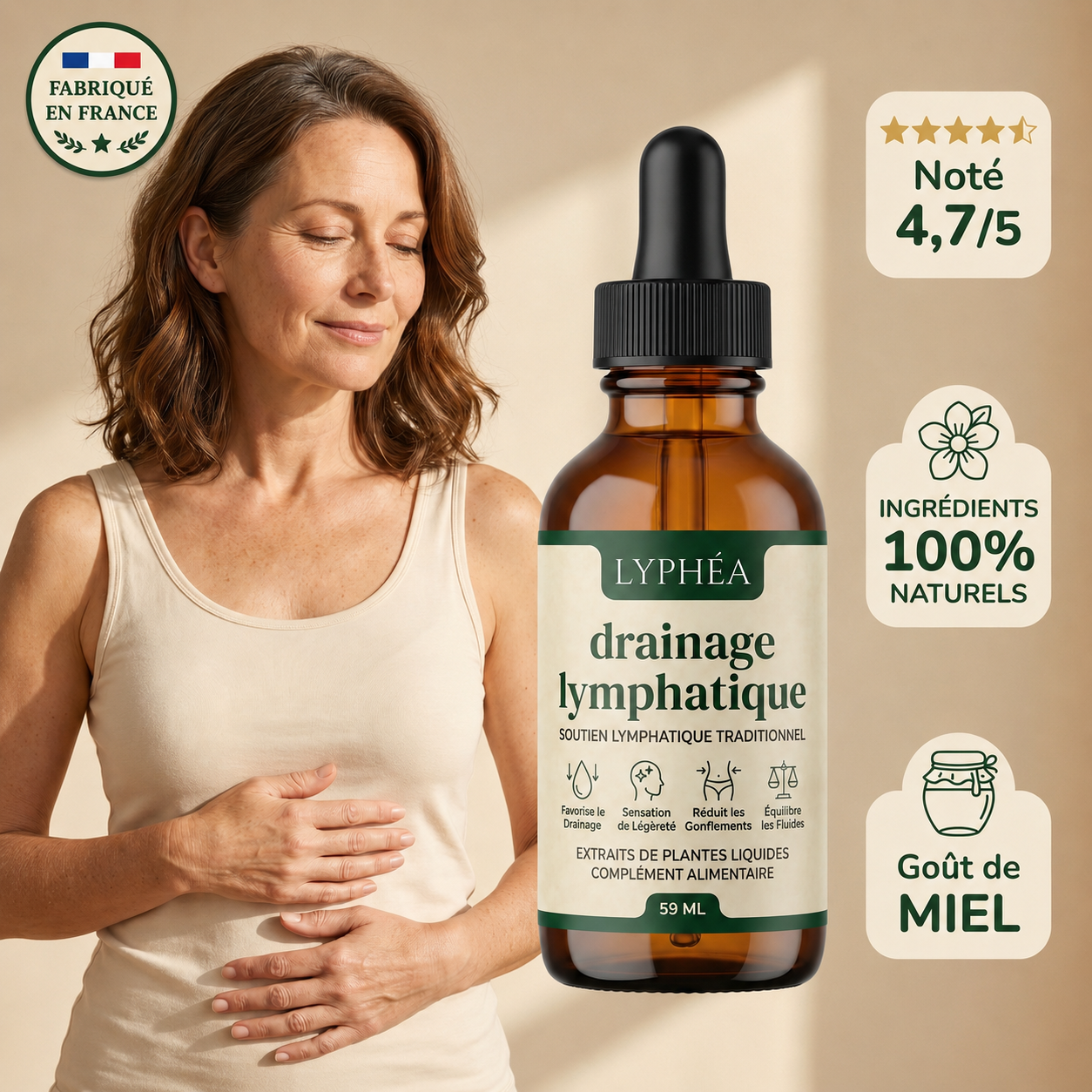 Krople na drenaż limfatyczny Nutrilea